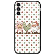 Peace Love Santa Samsung Galaxy A13 5G Groove TPU (Tempered Glass και TPU)