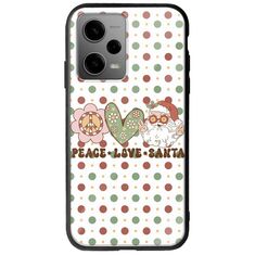Peace Love Santa Xiaomi Redmi Note 12 5G Groove TPU (Tempered Glass και TPU)