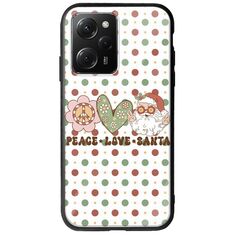 Peace Love Santa Xiaomi Poco X5 Pro 5G Groove TPU (Tempered Glass και TPU)