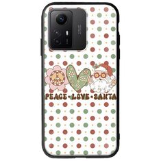 Peace Love Santa Xiaomi Redmi Note 12S Groove TPU (Tempered Glass και TPU)