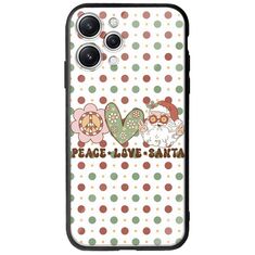 Peace Love Santa Xiaomi Redmi 12 Groove TPU (Tempered Glass και TPU)