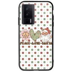 Peace Love Santa Xiaomi Poco F5 Pro 5G Groove TPU (Tempered Glass και TPU)