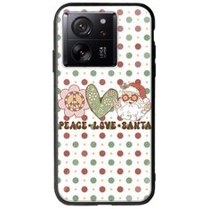 Peace Love Santa Xiaomi 13T Pro 5G Groove TPU (Tempered Glass και TPU)