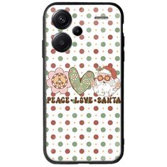 Peace Love Santa Xiaomi Redmi Note 13 Pro Plus 5G Groove TPU (Tempered Glass και TPU)