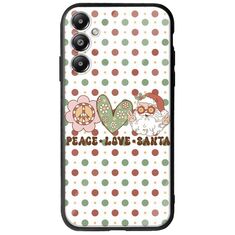 Peace Love Santa Samsung Galaxy A25 5G Groove TPU (Tempered Glass και TPU)