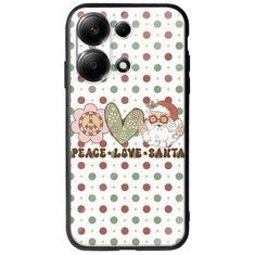 Peace Love Santa Xiaomi Redmi Note 13 4G Groove TPU (Tempered Glass και TPU)