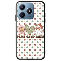 Peace Love Santa Realme C63 Groove TPU (Tempered Glass και TPU)