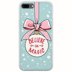 Believe In Magic iPhone 8 Plus Flexible TPU (Διάφανη Σιλικόνη)