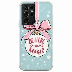 Believe In Magic Samsung Galaxy S21 Ultra Flexible TPU (Διάφανη Σιλικόνη)