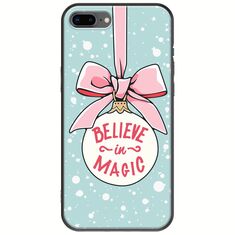 Believe In Magic iPhone 7 Plus Black TPU (Μαύρη Σιλικόνη)