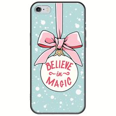 Believe In Magic iPhone 6 Plus / iPhone 6s Plus Black TPU (Μαύρη Σιλικόνη)