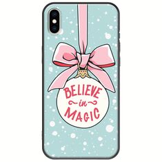 Believe In Magic iPhone XS Max Black TPU (Μαύρη Σιλικόνη)