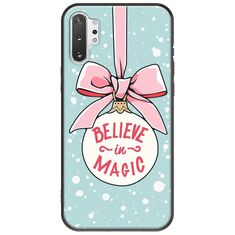 Believe In Magic Samsung Galaxy Note 10 Plus Black TPU (Μαύρη Σιλικόνη)