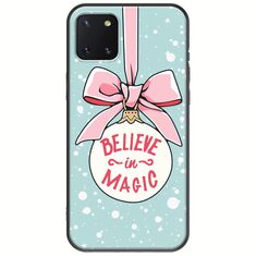 Believe In Magic Samsung Galaxy Note 10 Lite Black TPU (Μαύρη Σιλικόνη)