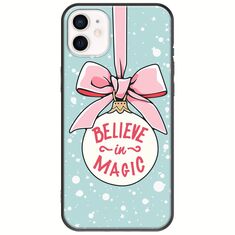 Believe In Magic iPhone 12 Black TPU (Μαύρη Σιλικόνη)