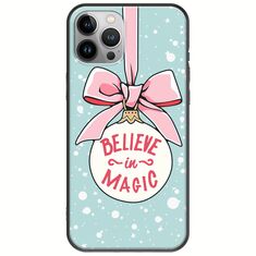 Believe In Magic iPhone 12 Pro Max Black TPU (Μαύρη Σιλικόνη)