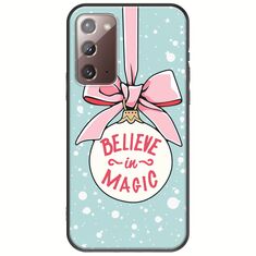 Believe In Magic Samsung Galaxy Note 20 Black TPU (Μαύρη Σιλικόνη)