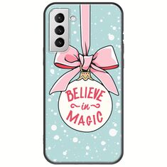 Believe In Magic Samsung Galaxy S21 Plus Black TPU (Μαύρη Σιλικόνη)
