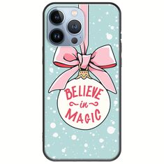Believe In Magic iPhone 13 Pro Black TPU (Μαύρη Σιλικόνη)