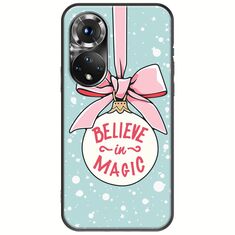 Believe In Magic Huawei Honor 50 Black TPU (Μαύρη Σιλικόνη)