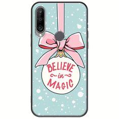 Believe In Magic Huawei Y6p Black TPU (Μαύρη Σιλικόνη)