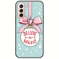 Believe In Magic Samsung Galaxy S22 Black TPU (Μαύρη Σιλικόνη)