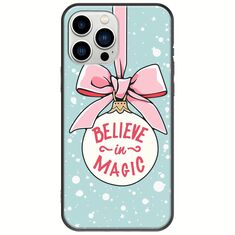 Believe In Magic iPhone 14 Pro Black TPU (Μαύρη Σιλικόνη)