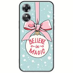 Believe In Magic Oppo A17 Black TPU (Μαύρη Σιλικόνη)