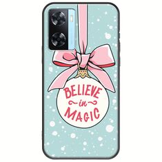 Believe In Magic Oppo A77 5G Black TPU (Μαύρη Σιλικόνη)