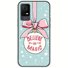 Believe In Magic TCL 405 Black TPU (Μαύρη Σιλικόνη)