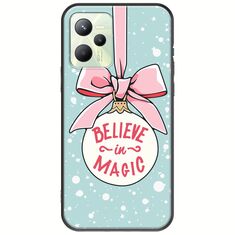 Believe In Magic Realme Narzo 50A Prime Black TPU (Μαύρη Σιλικόνη)