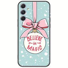 Believe In Magic Samsung Galaxy A54 5G Black TPU (Μαύρη Σιλικόνη)