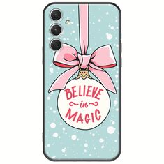 Believe In Magic Samsung Galaxy A34 5G Black TPU (Μαύρη Σιλικόνη)