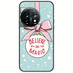 Believe In Magic OnePlus 11 5G Black TPU (Μαύρη Σιλικόνη)