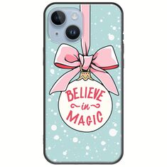 Believe In Magic iPhone 15 Black TPU (Μαύρη Σιλικόνη)