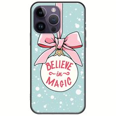 Believe In Magic iPhone 15 Pro Black TPU (Μαύρη Σιλικόνη)