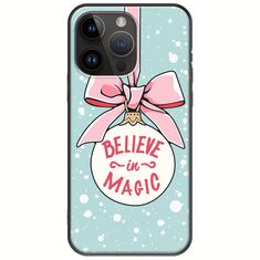 Believe In Magic iPhone 15 Pro Max Black TPU (Μαύρη Σιλικόνη)