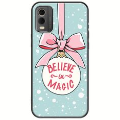 Believe In Magic Nokia C32 Black TPU (Μαύρη Σιλικόνη)