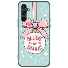 Believe In Magic Samsung Galaxy S23 FE 5G Black TPU (Μαύρη Σιλικόνη)