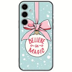 Believe In Magic Samsung Galaxy A55 5G Black TPU (Μαύρη Σιλικόνη)