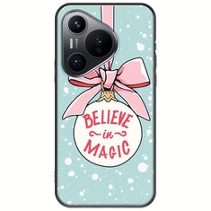 Believe In Magic Huawei Pura 70 Black TPU (Μαύρη Σιλικόνη)