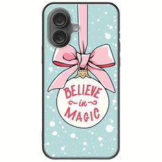 Believe In Magic iPhone 16 Plus Black TPU (Μαύρη Σιλικόνη)