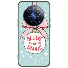 Believe In Magic Realme 12+ 5G Black TPU (Μαύρη Σιλικόνη)