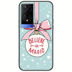 Believe In Magic TCL 50 5G Black TPU (Μαύρη Σιλικόνη)