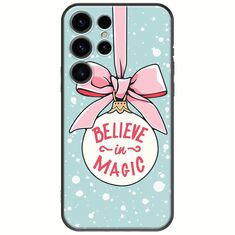 Believe In Magic Samsung Galaxy S25 Ultra 5G Black TPU (Μαύρη Σιλικόνη)