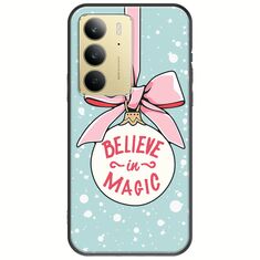 Believe In Magic Realme C75 4G Black TPU (Μαύρη Σιλικόνη)