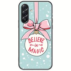 Believe In Magic Samsung Galaxy A56 5G Black TPU (Μαύρη Σιλικόνη)