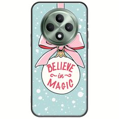 Believe In Magic Oppo Reno 12 FS 5G  Black TPU (Μαύρη Σιλικόνη)