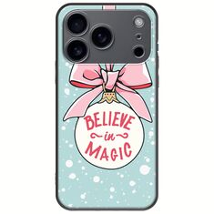 Believe In Magic iPhone 17 Pro Black TPU (Μαύρη Σιλικόνη)
