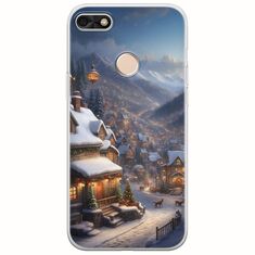 Cozy Christmas Village Huawei P9 Lite Mini Flexible TPU (Διάφανη Σιλικόνη)